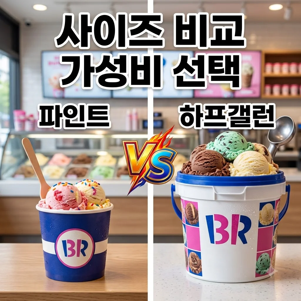 베스킨라빈스31 할인 사이즈 가격 총정리 (2026년 8월 최신)