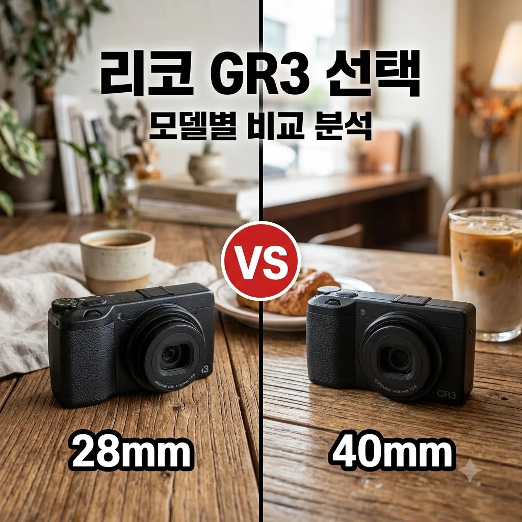 리코 GR3 완벽 분석! GR3x HDF 차이와 2026년 중고 시세 가이드
