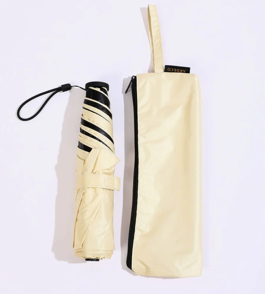 ARDECO 124그램  3단 초경량 자외선차단 가벼운 암막 카본 양산 우산겸용 우양산 상세 이미지 1