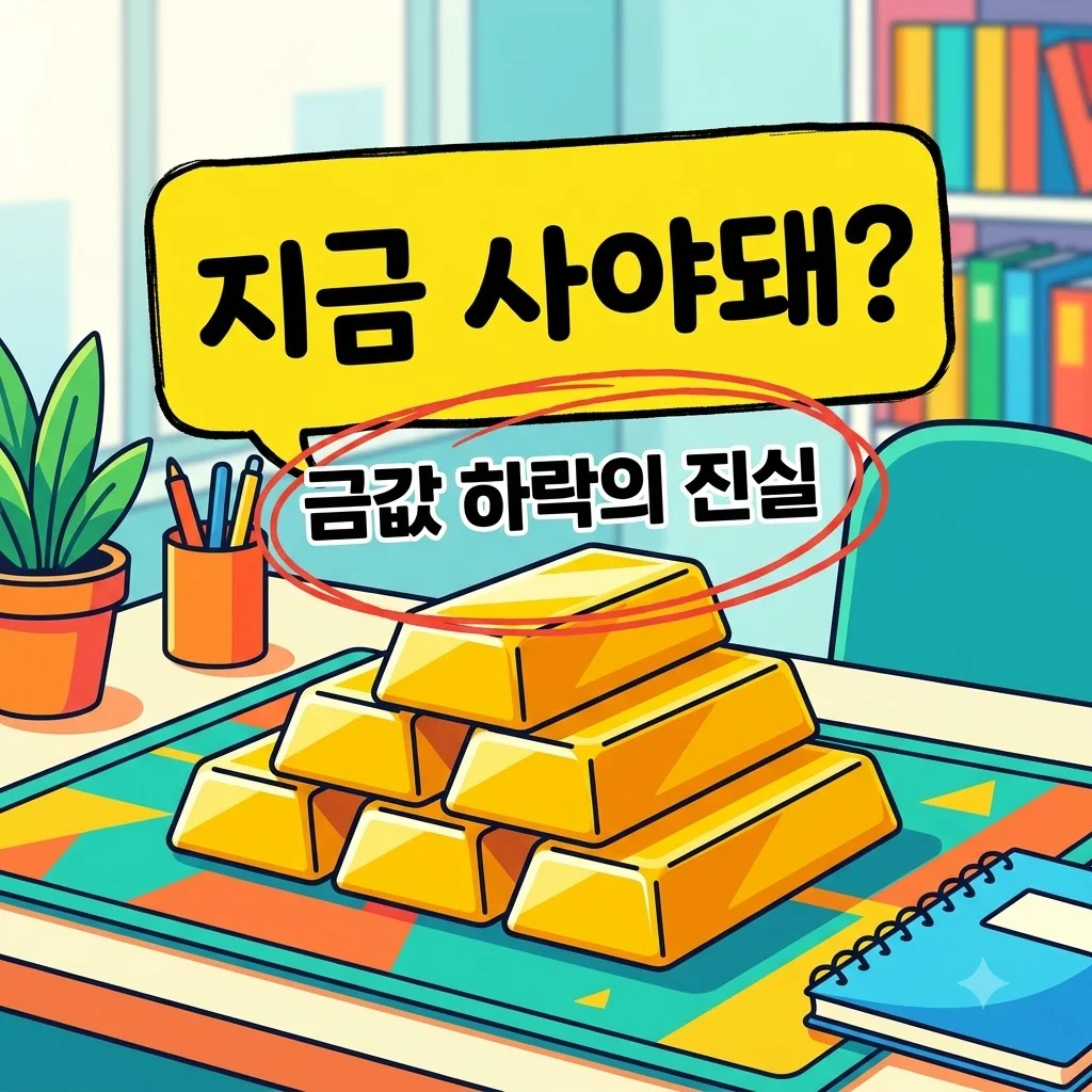 금값 시세 전망, 지금 사도 될까? 하락장에 제가 직접 대응해 본 결과