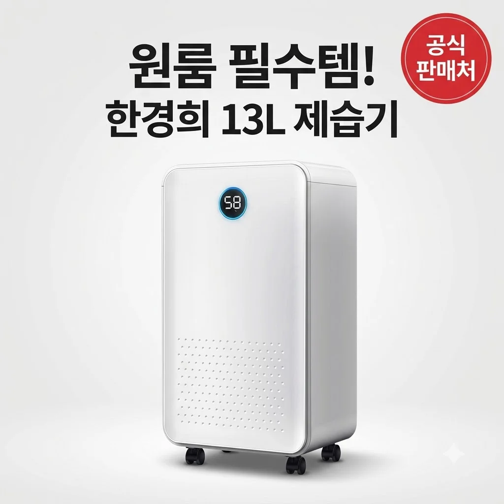 한경희 13L 제습기 원룸 필수템! 눅눅한 자취방 뽀송하게 만드는 비결