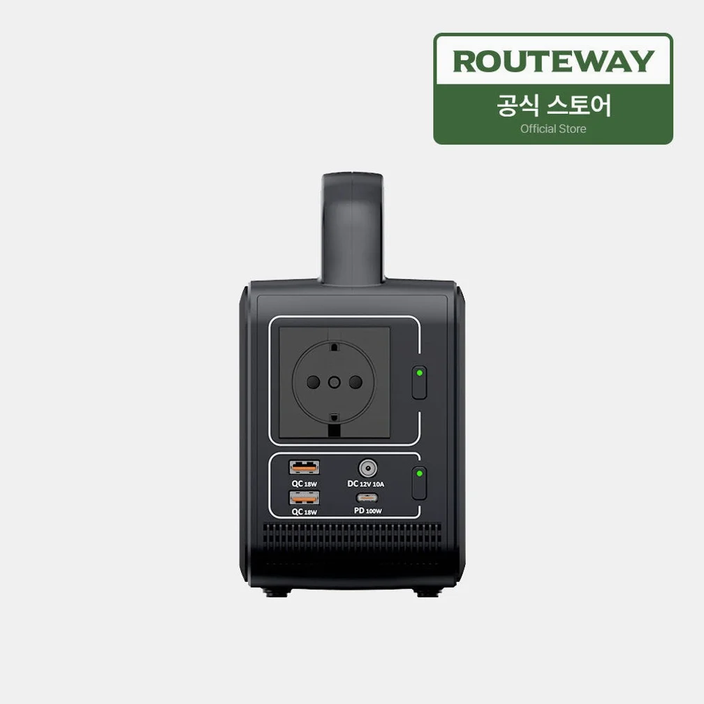 루트웨이 파워뱅크 보조배터리 200W 휴대용 12000mAh 차박 낚시용 PB205W 상세 이미지 2