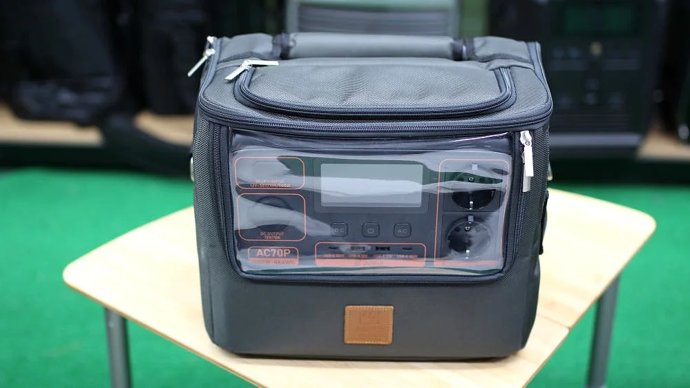 +자체제작가방) 블루에티 AC70P  올인원 파워뱅크 864Wh 인버터1,000W 버스킹 파워뱅크 상세 이미지 2
