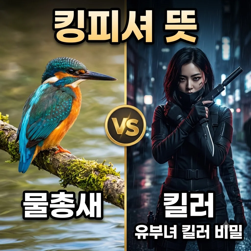 킹피셔 뜻 완벽 정리! 유부녀 킬러 코드네임 물총새 의미와 이유