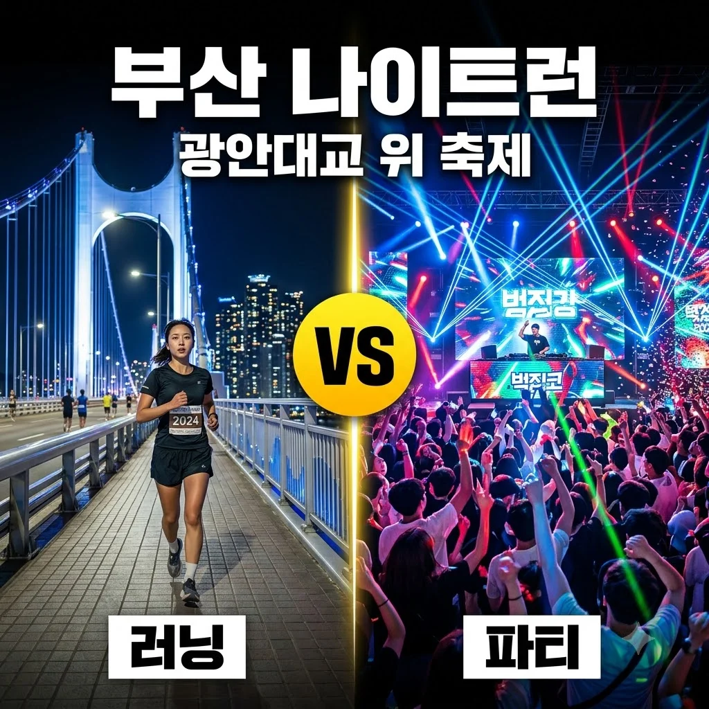 부산 나이트런 2026 참가비 코스 광안대교 통제 시간 총정리