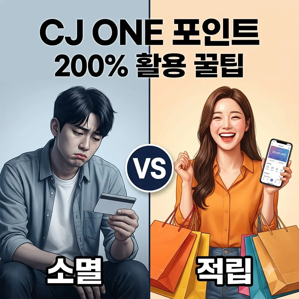 CJ ONE 포인트 소멸 전 확인하세요! 2026년 8월 혜택 200% 활용법 및 현금화 꿀팁