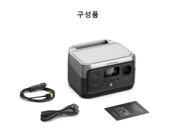 에코플로우 리버2 파워뱅크 220V 보조 배터리 인산철 휴대용 캠핑 차박 상세 이미지 3