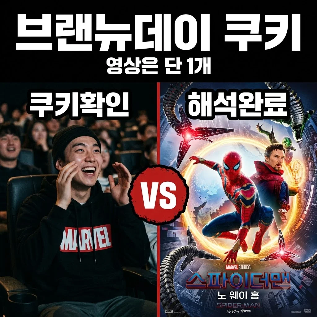 스파이더맨 브랜뉴데이 쿠키 개수 및 내용 해석! 출연진 정보 총정리