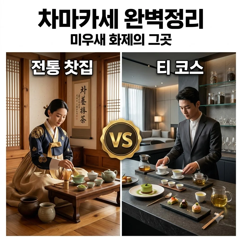 차마카세 찻집 추천 위치 가격 예약 방법 미우새 박소현 화제 티코스