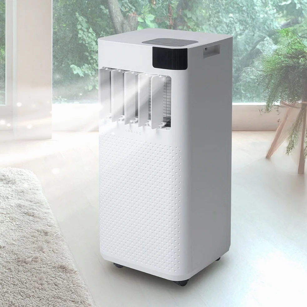 쿠잉 스마트 이동식에어컨 ACP-S9000W 미니 소형 작은방 가정용 캠핑 실외기없는이동형 상세 이미지 1