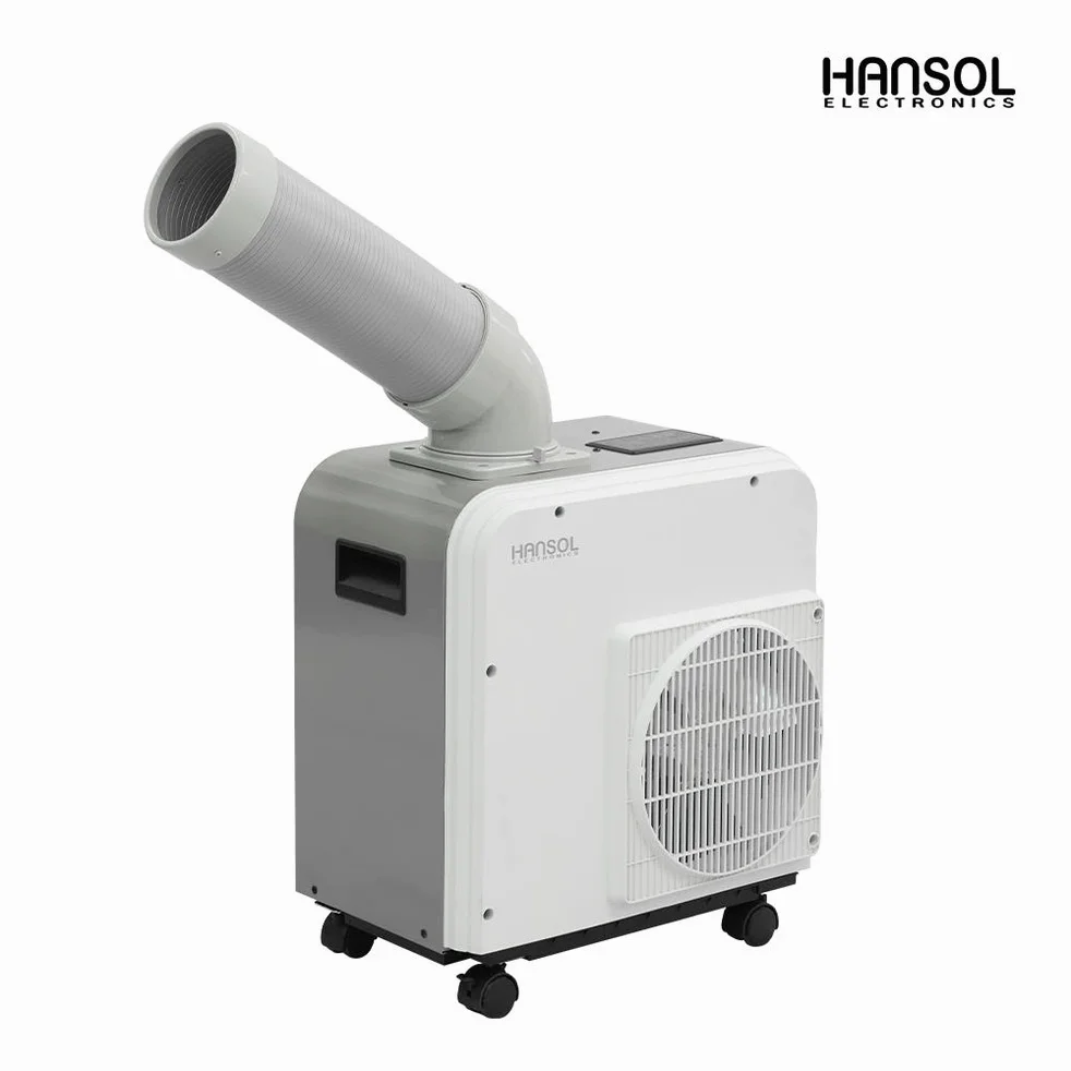 한솔 산업용 에어컨 코끼리 실외기없는 업소용 이동식 공업용 식당 캠핑 미니 2구 상세 이미지 2
