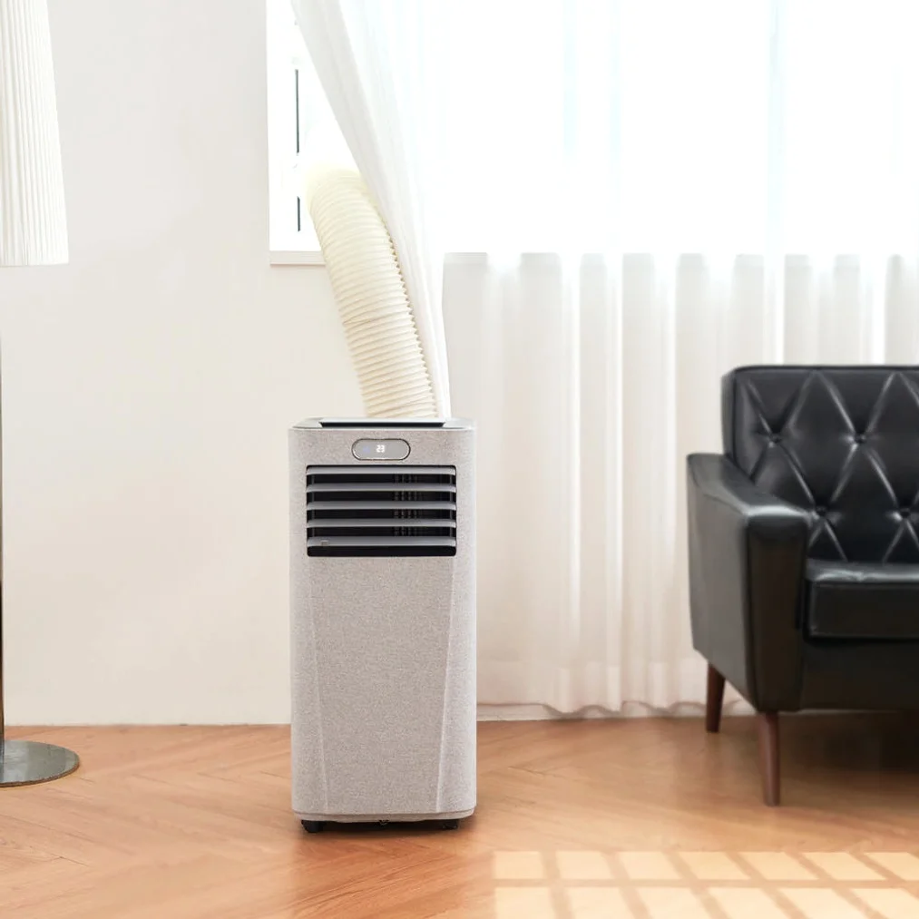 롯데 미니 에어컨 작은방 가정용 소형 이동식 실외기 없는 원룸 간편설치 7000Btu 상세 이미지 3
