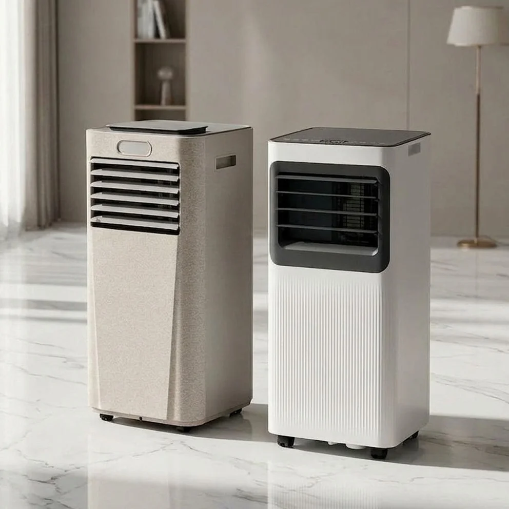롯데 미니 에어컨 작은방 가정용 소형 이동식 실외기 없는 원룸 간편설치 7000Btu 상세 이미지 4
