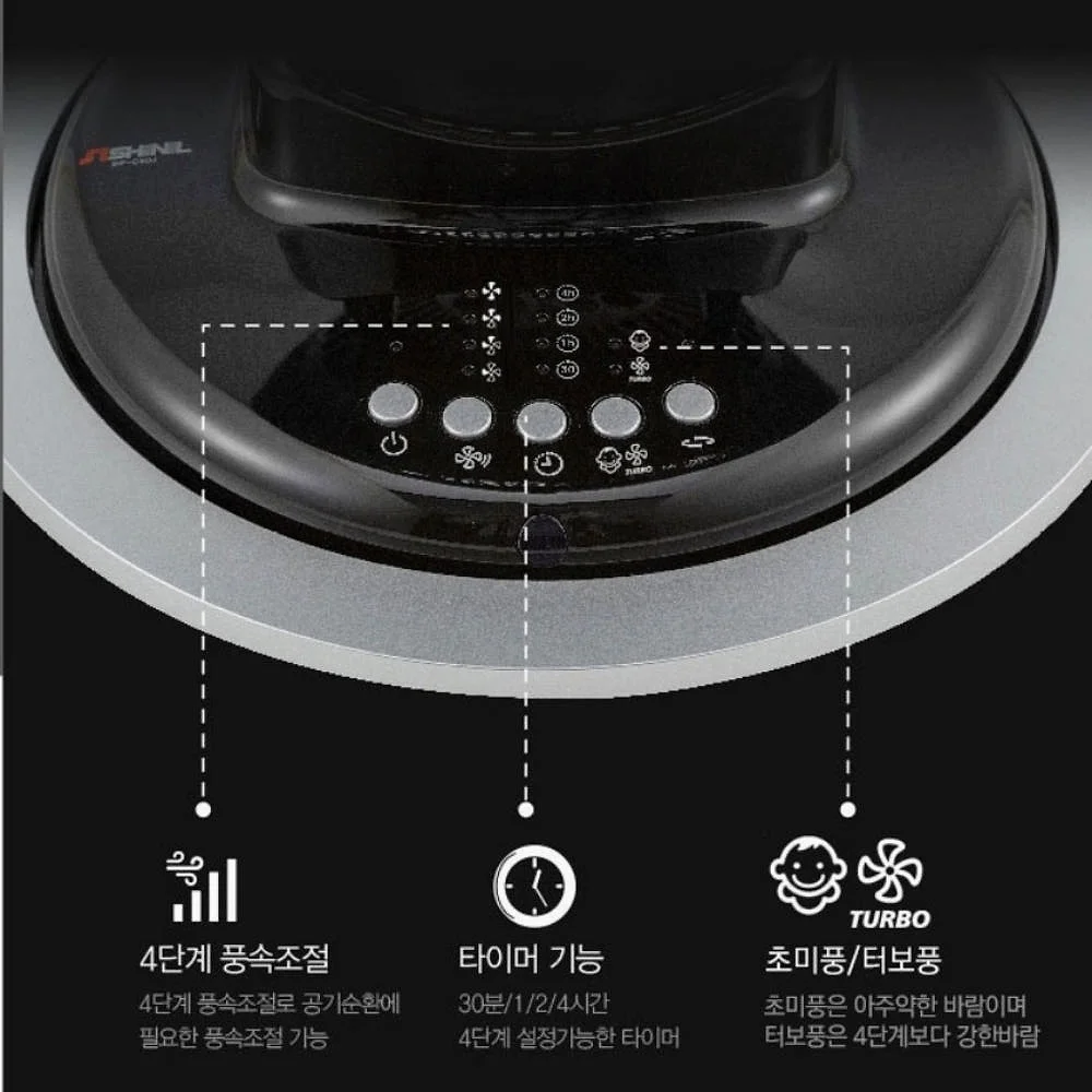 신일 서큘레이터 선풍기 가정용 BLDC 무소음 써큘레이터 상세 이미지 3