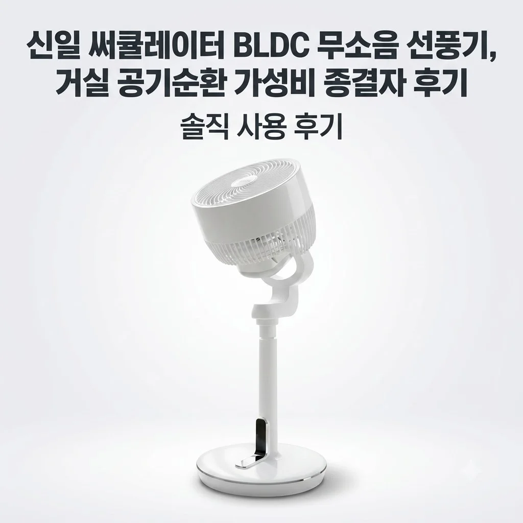 신일 써큘레이터 BLDC 무소음 선풍기, 거실 공기순환 가성비 종결자 후기