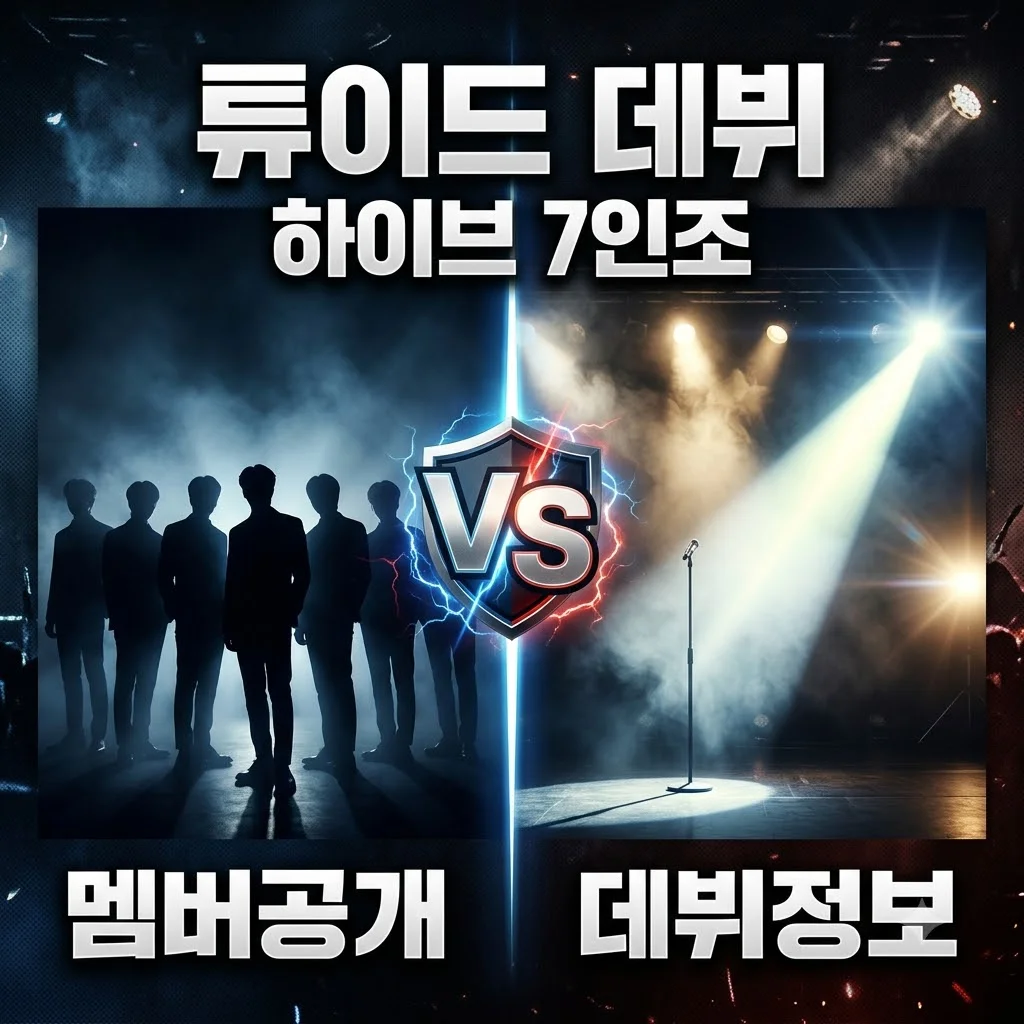 튜이드(TUIDE) 하이브 7인조 신인 걸그룹 멤버 및 데뷔 정보 총정리