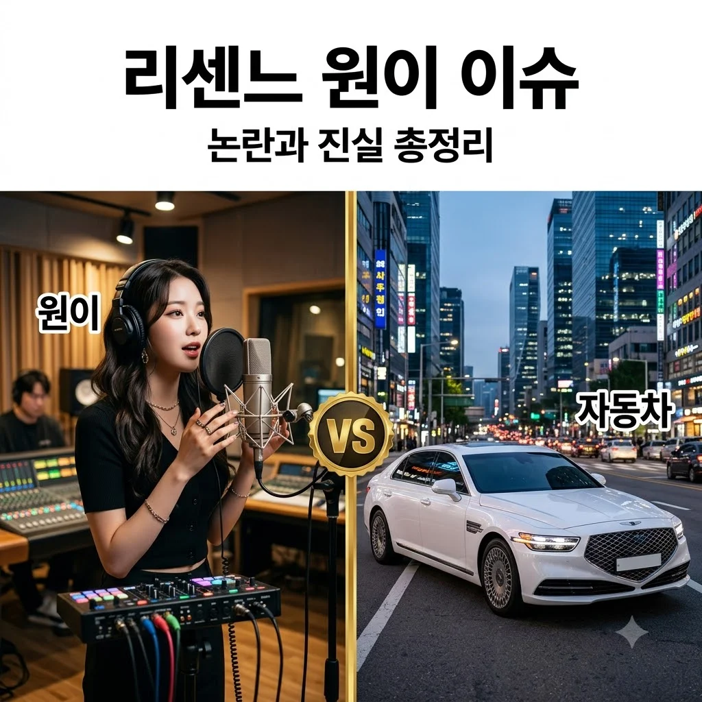 리센느 원이 무섭노 논란부터 학폭 해명·6000만 원 자동차까지 총정리
