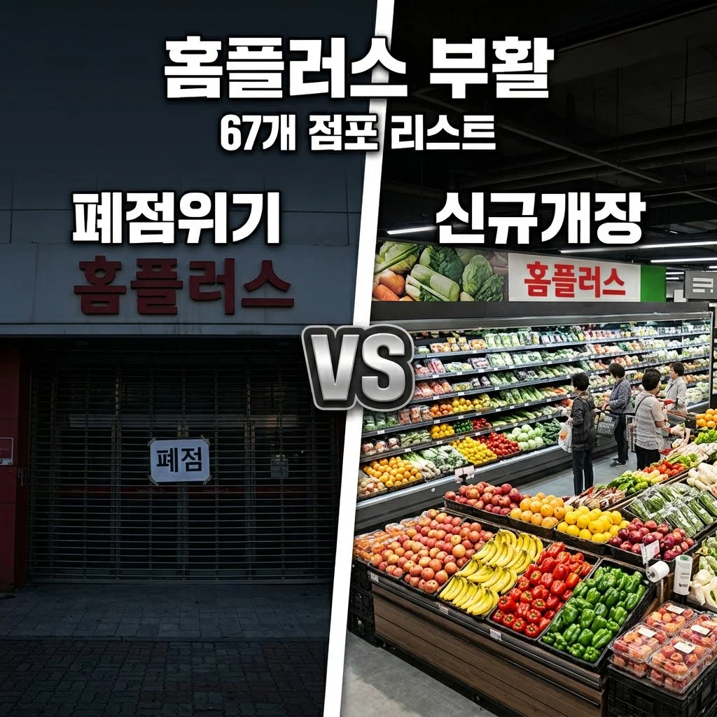 홈플러스 재개장 매장 67곳 리스트 및 개장일 우리 동네 확인법