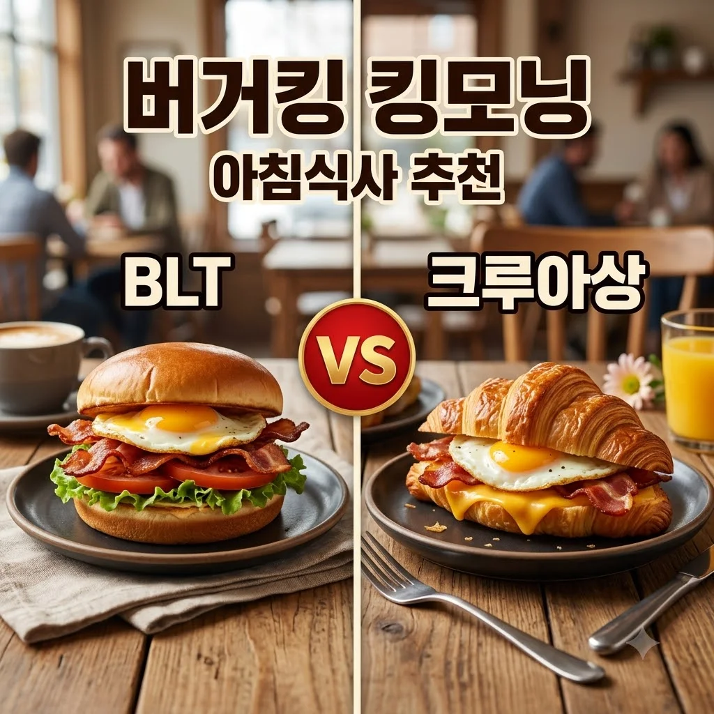 버거킹 아침메뉴 킹모닝 시간 가격 종류 완벽 정리 2026