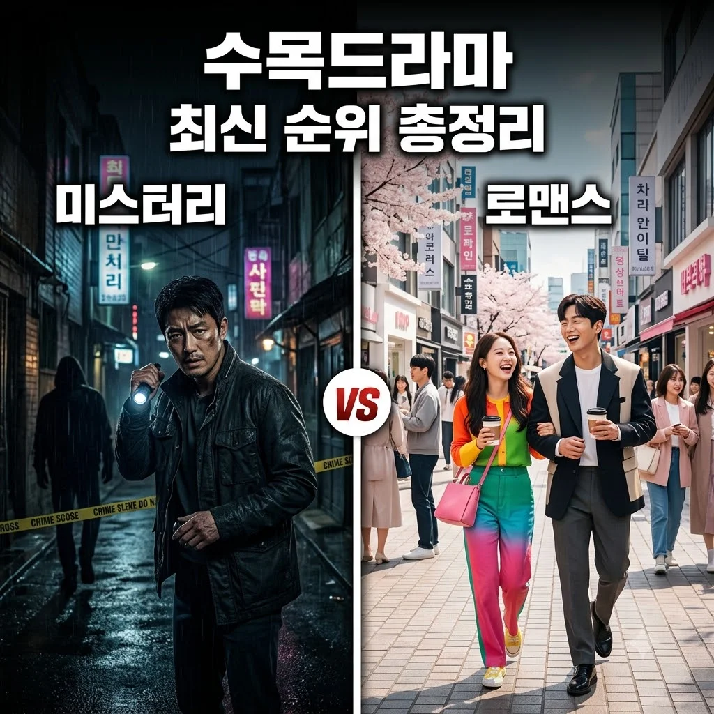 수목드라마 2026년 8월 시청률 순위 및 신작 라인업 완벽 가이드