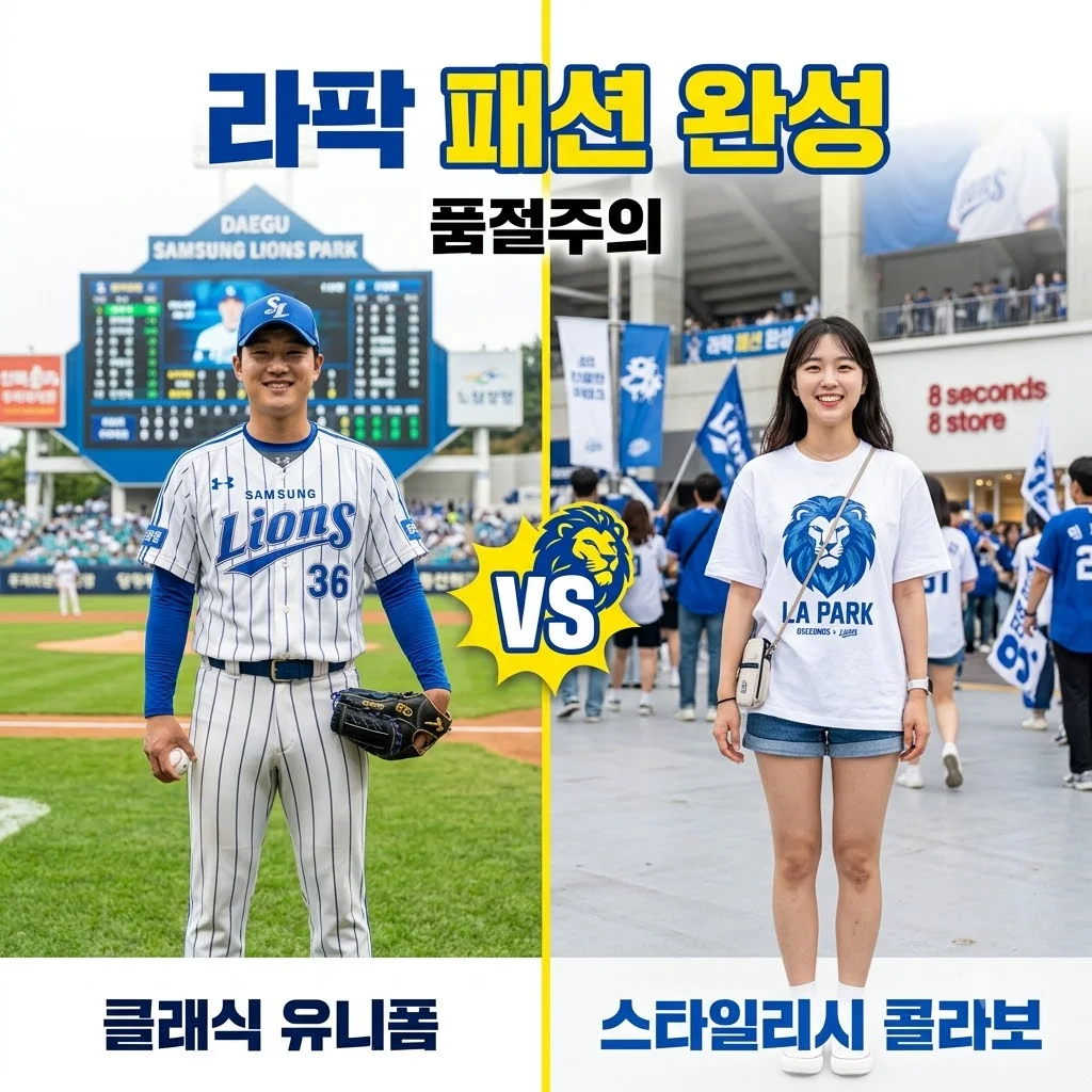 에잇세컨즈 삼성라이온즈 콜라보 출시! 가격 라인업 구매처 완벽 정리