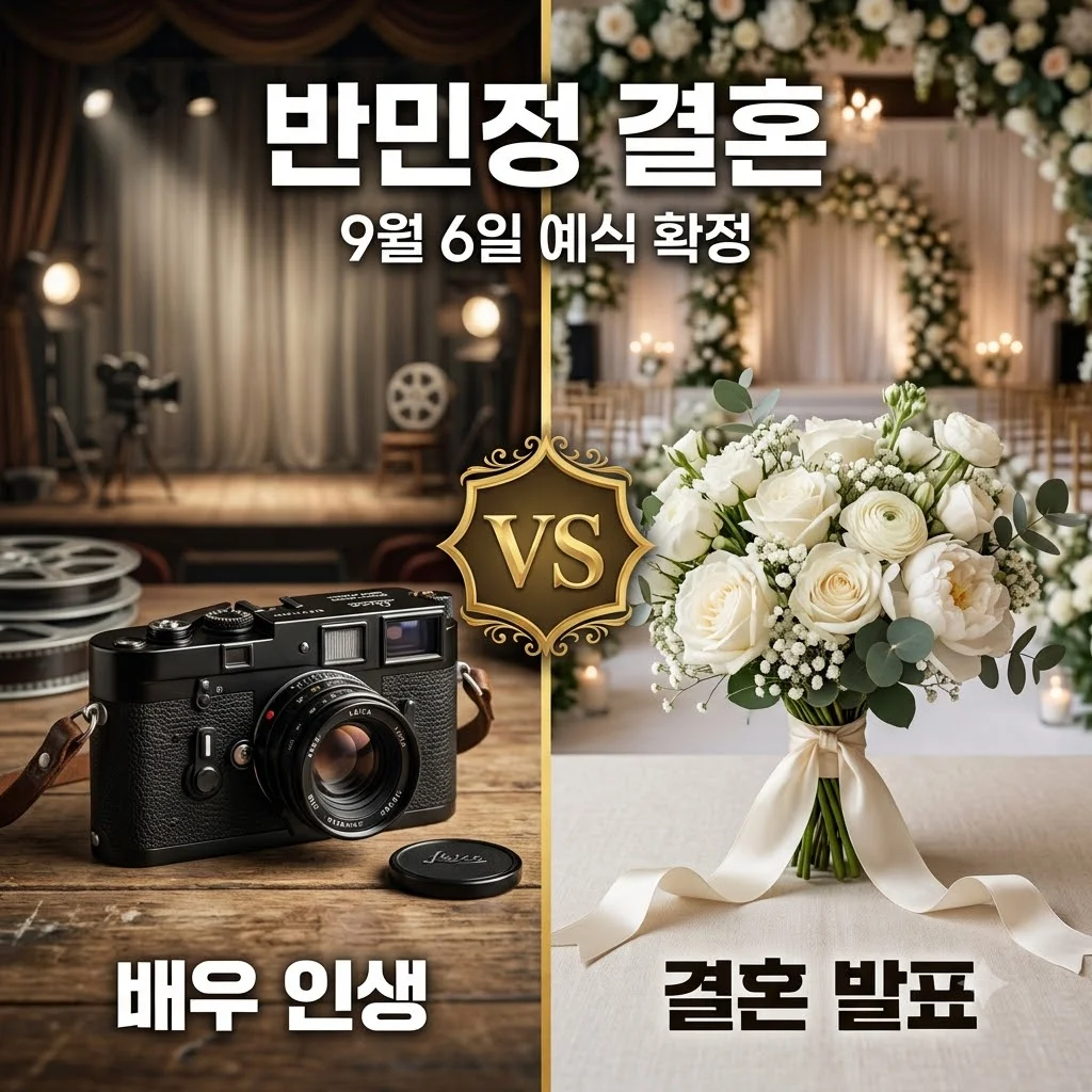 반민정 9월6일 결혼 발표! 1살 연상 예비 신랑 정체와 러브스토리 총정리