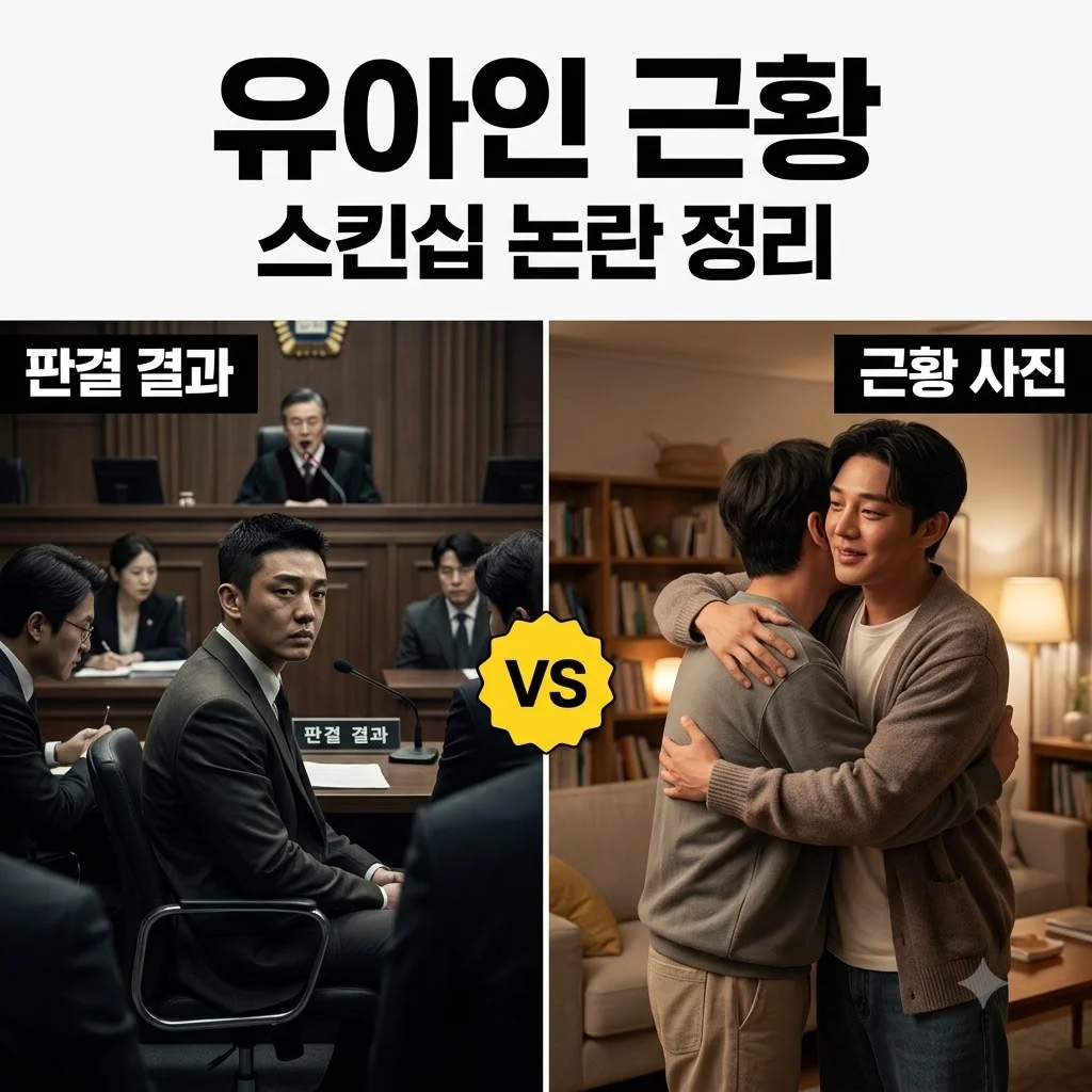 유아인 집유 후 절친 밀착 스킨십 논란? 근황 사진과 대중 반응 총정리