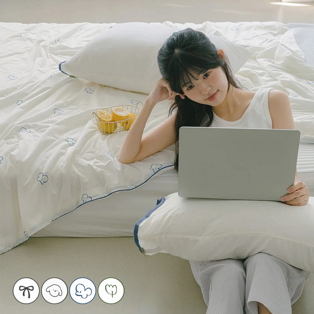 [네이버단독] 바자르 이불 냉감 시즈닝 소프트 양면 여름 차렵이불 SS 상세 이미지 7