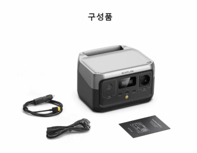 에코플로우 리버2 파워뱅크 220V 보조 배터리 인산철 휴대용 캠핑 차박 상세 이미지 6