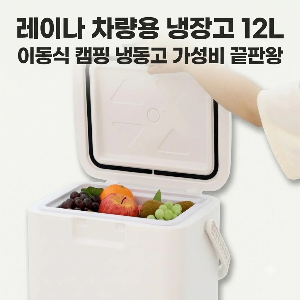레이나 차량용 냉장고 12L 이동식 캠핑 냉동고 가성비 끝판왕