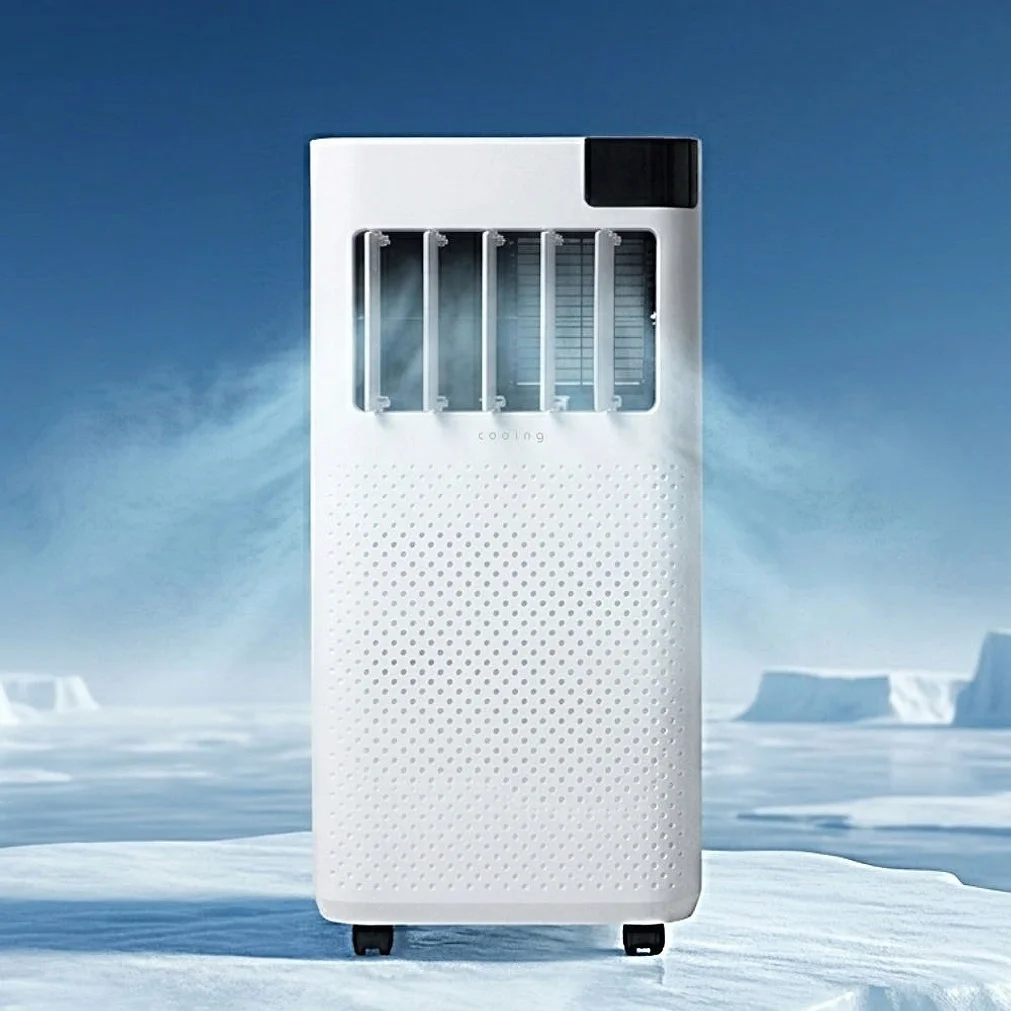 쿠잉 스마트 이동식에어컨 ACP-S9000W 미니 소형 작은방 가정용 캠핑 실외기없는이동형 상세 이미지 8