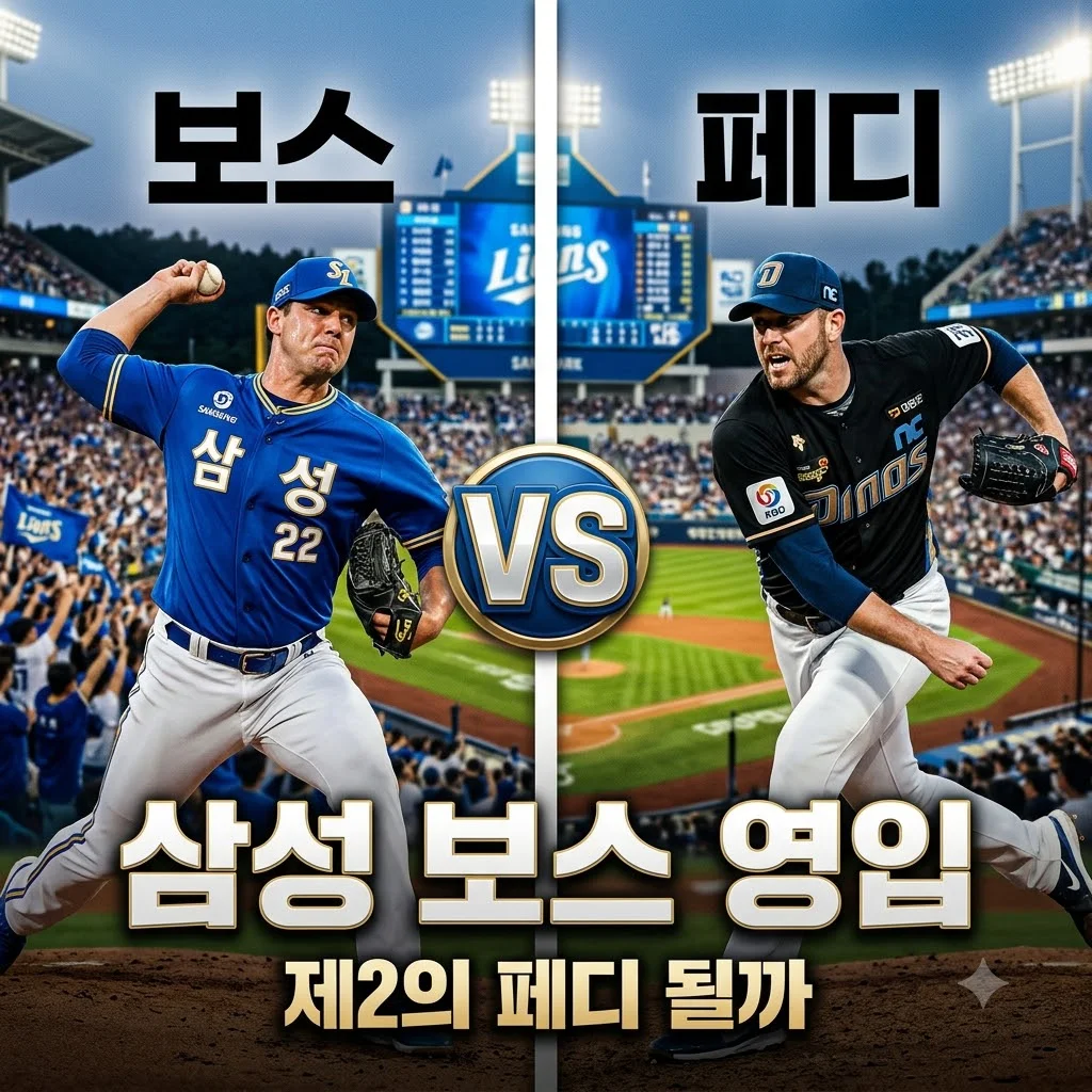 삼성 보스 페덱 대체 검토! 제2의 페디 꿈꾸는 외인 투수 분석