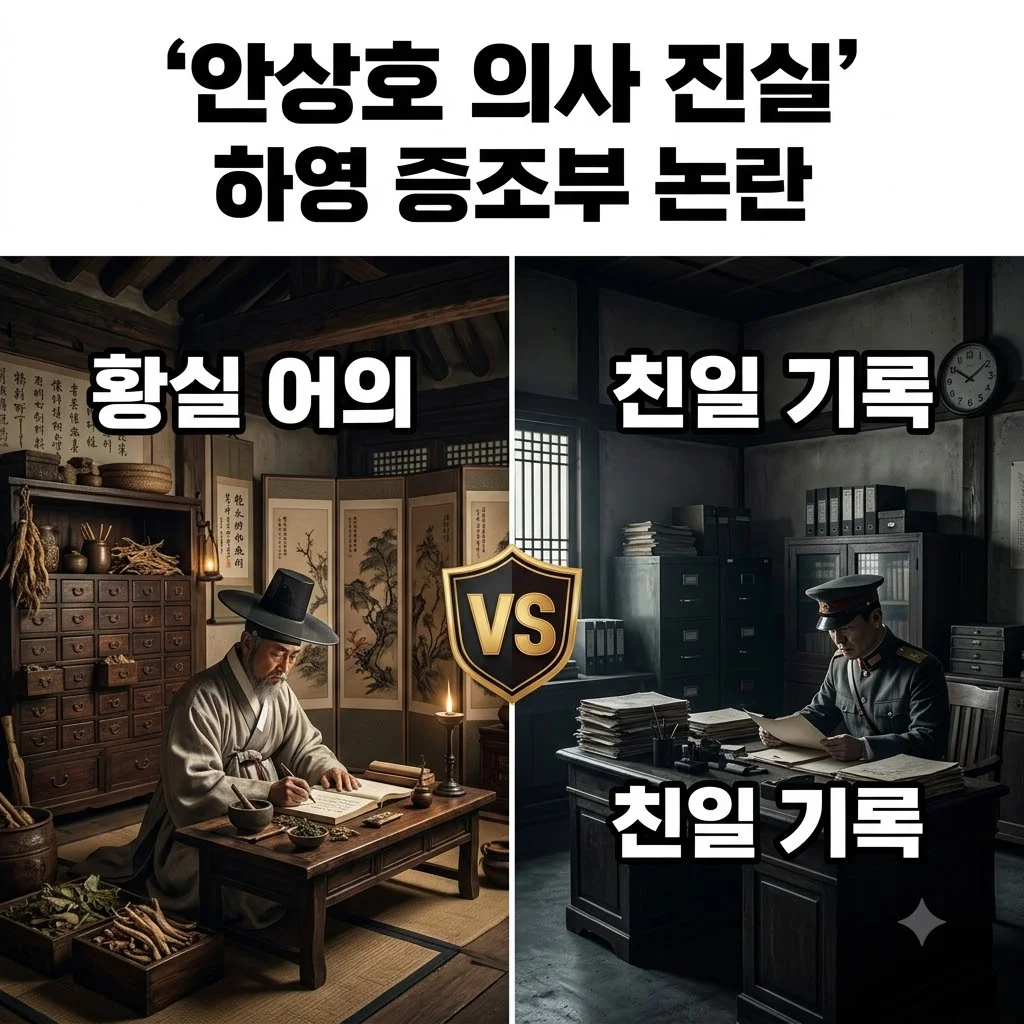 안상호 의사 논란과 진실, 하영 증조부의 삶과 친일 기록 총정리