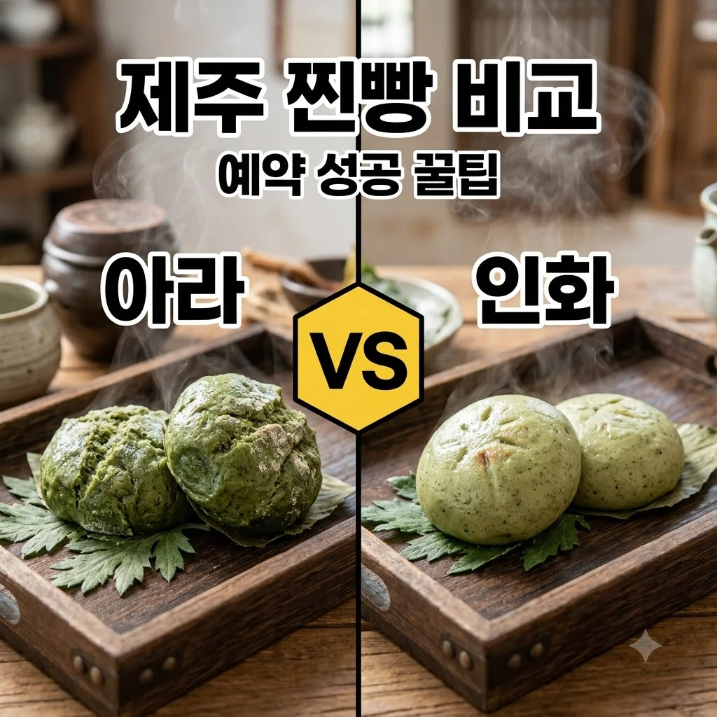 아라찐빵 예약 방법 및 제주 인화찐빵 비교 성공 팁 총정리