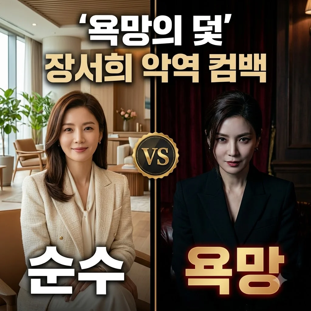 욕망의 덫 기본정보 등장인물 관계도 및 장서희 악역 변신 완벽 정리