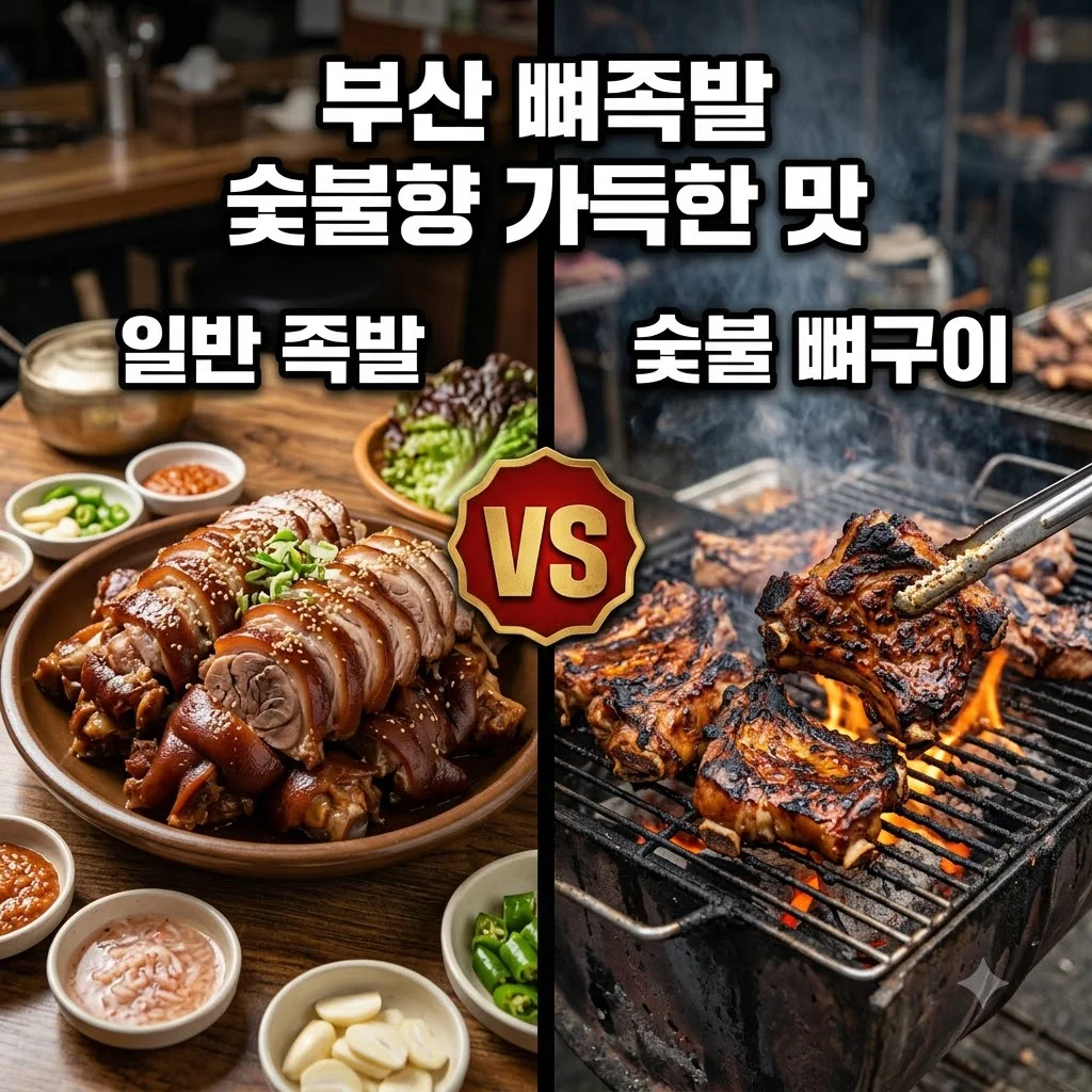 부산 뼈족발 맛집 추천: 미우새 배정남 숯불구이 동래 족다귀 위치 가격