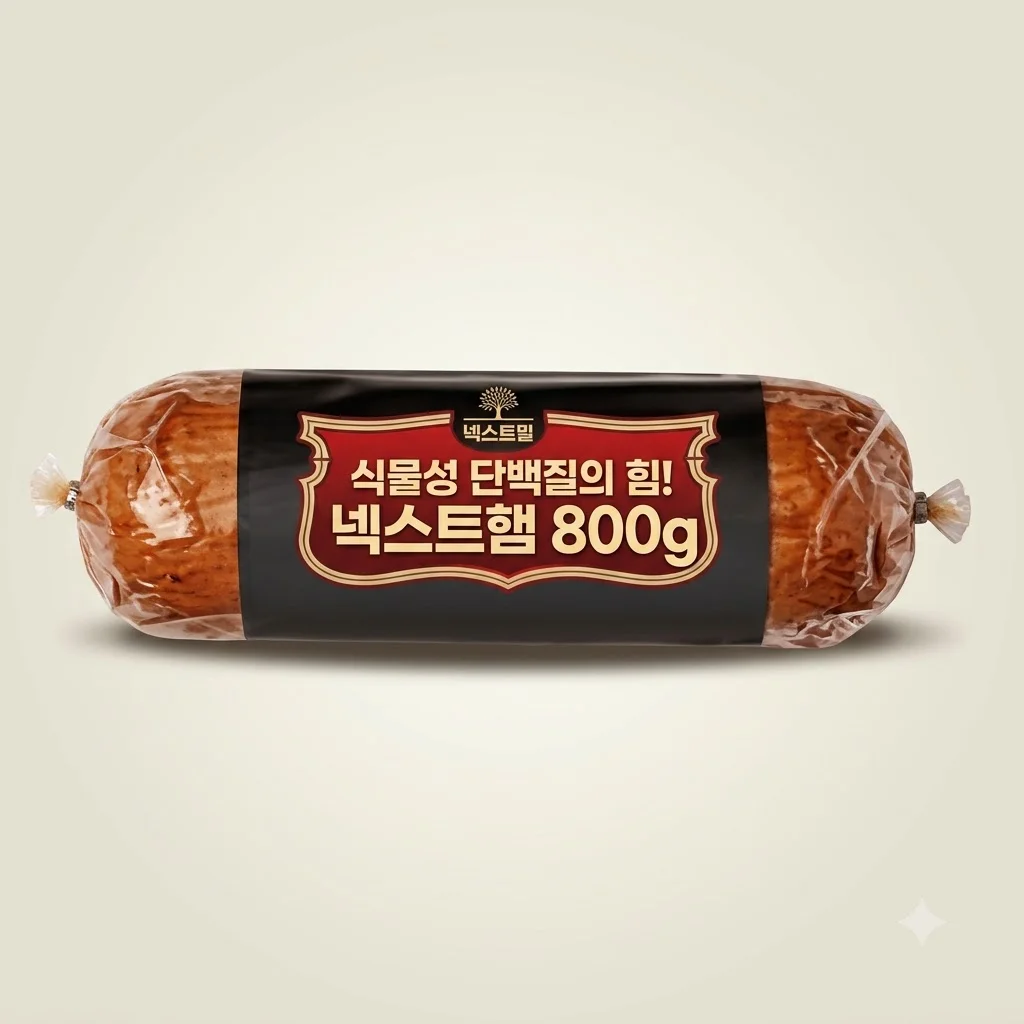 넥스트햄 비건햄 식물성 단백질 800g 고단백 저지방 대체육 후기