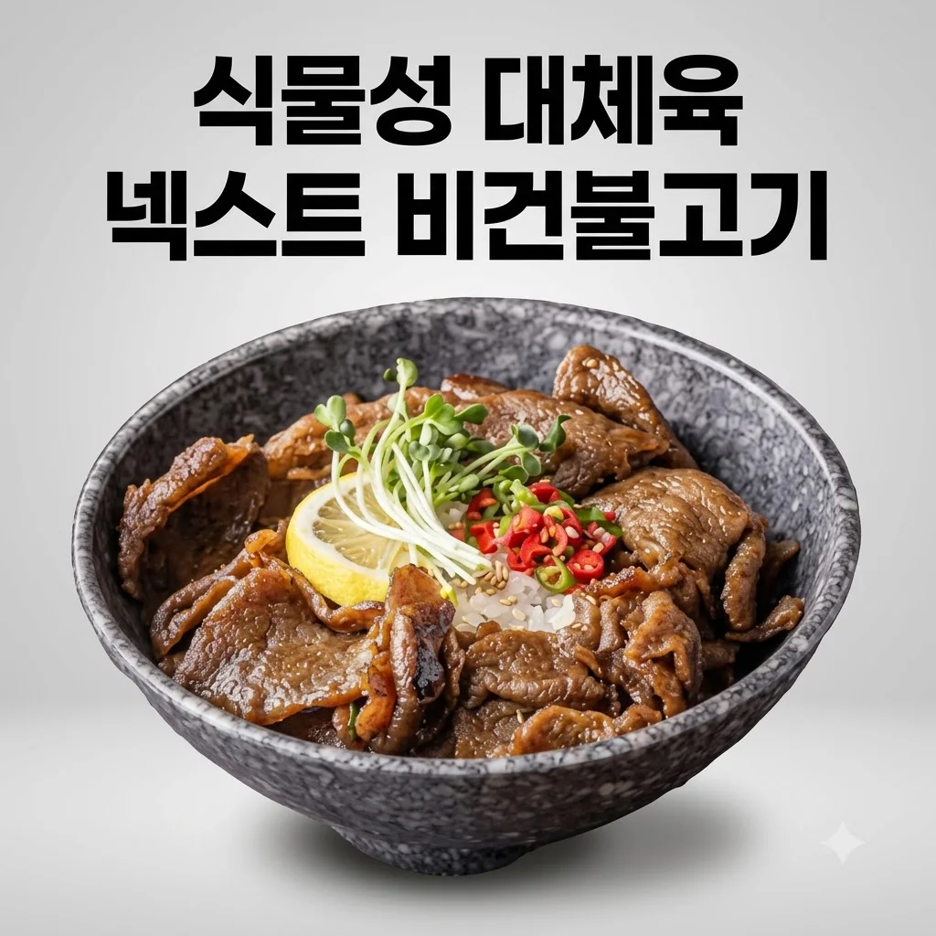 넥스트 비건불고기 식물성대체육, 고기보다 더 고기 같은 불향직화의 반전