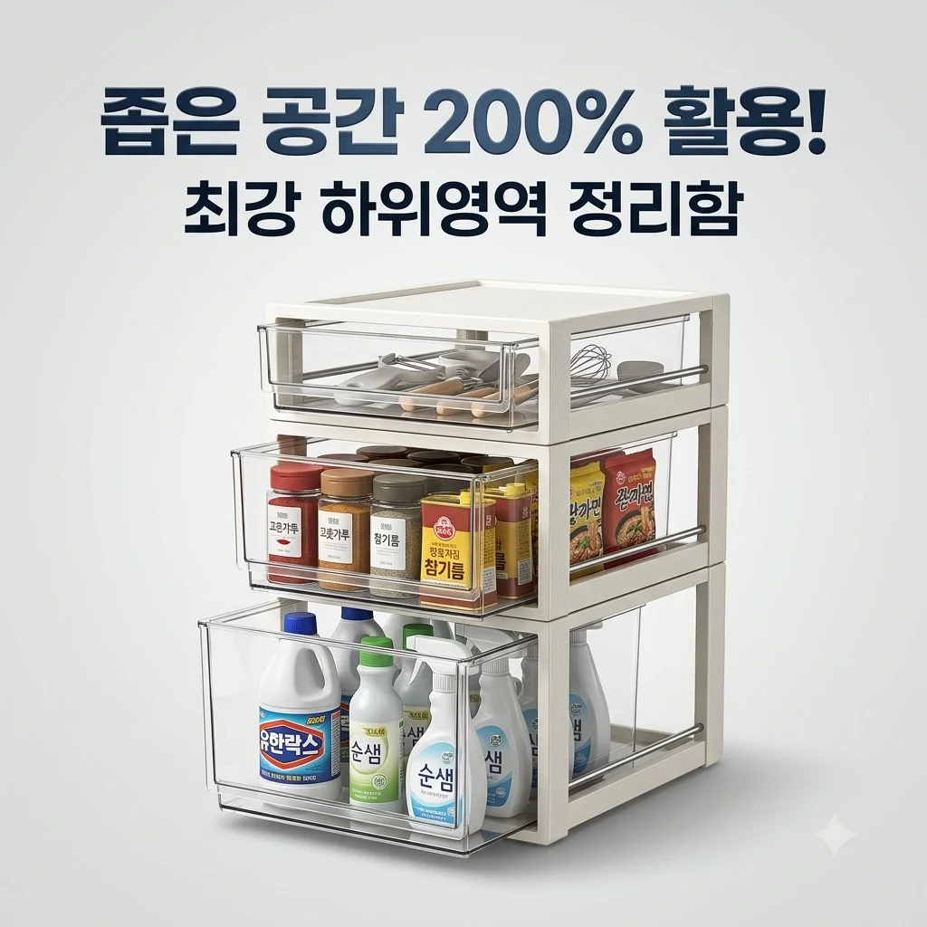 하위영역 정리함으로 좁은 공간 200% 활용하는 역대급 방법