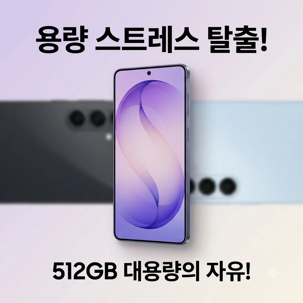 갤럭시 S26 512GB 자급제 SM-S942N 용량 스트레스 탈출하는 꿀팁