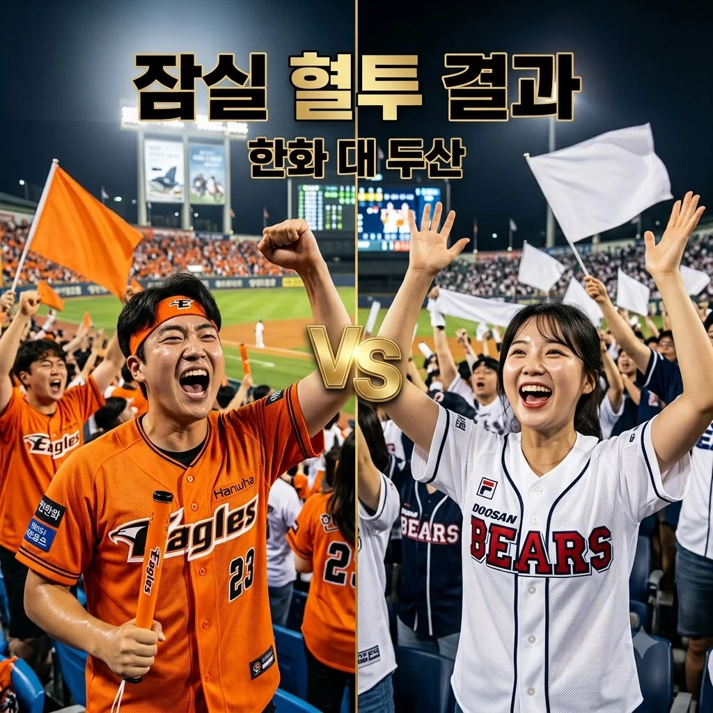 2026년 8월 12일 한화 이글스 두산 베어스 잠실 혈투 결과 분석