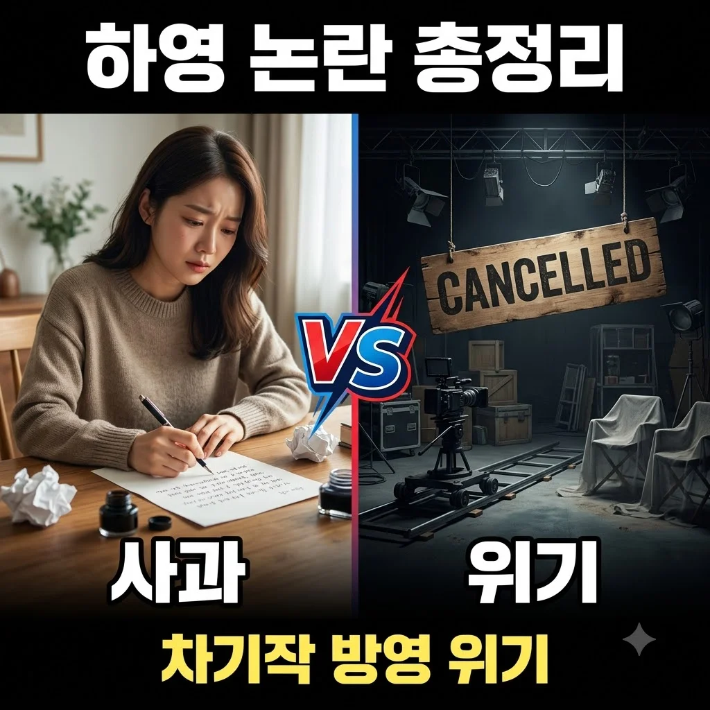 하영 자필 사과 차기작 위기 논란 핵심과 브랜드 손절 현황 정리