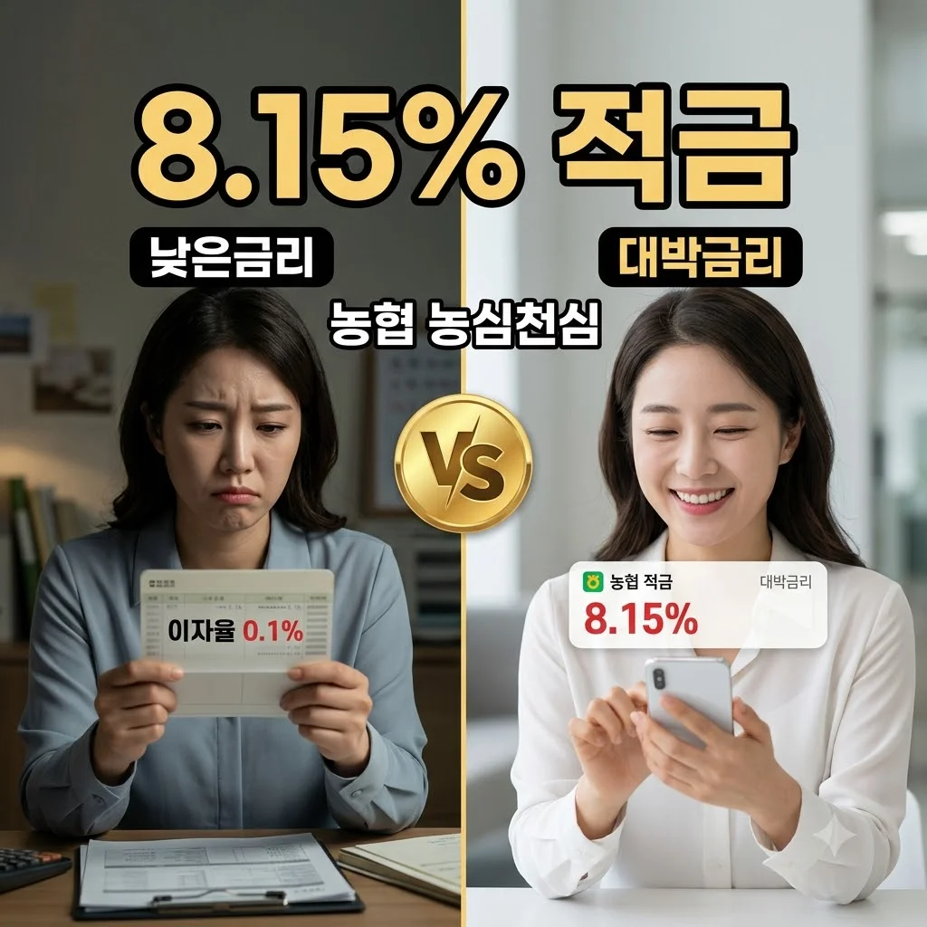 농심천심 적금 8.15% 고금리 혜택 총정리! 우대 조건 가입 방법 완벽 가이드