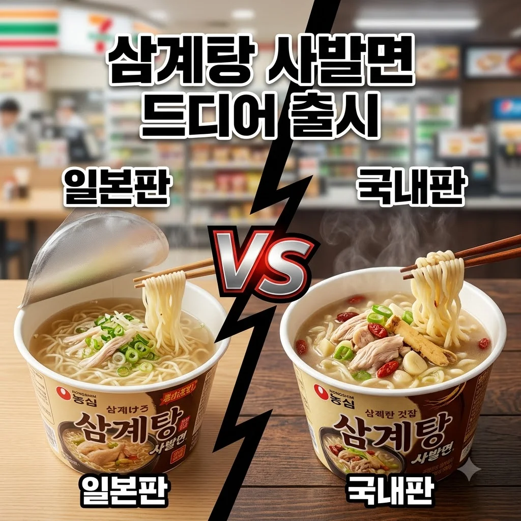 농심 삼계탕 사발면 국내 출시! 일본 한정판 맛 가격 파는곳 총정리