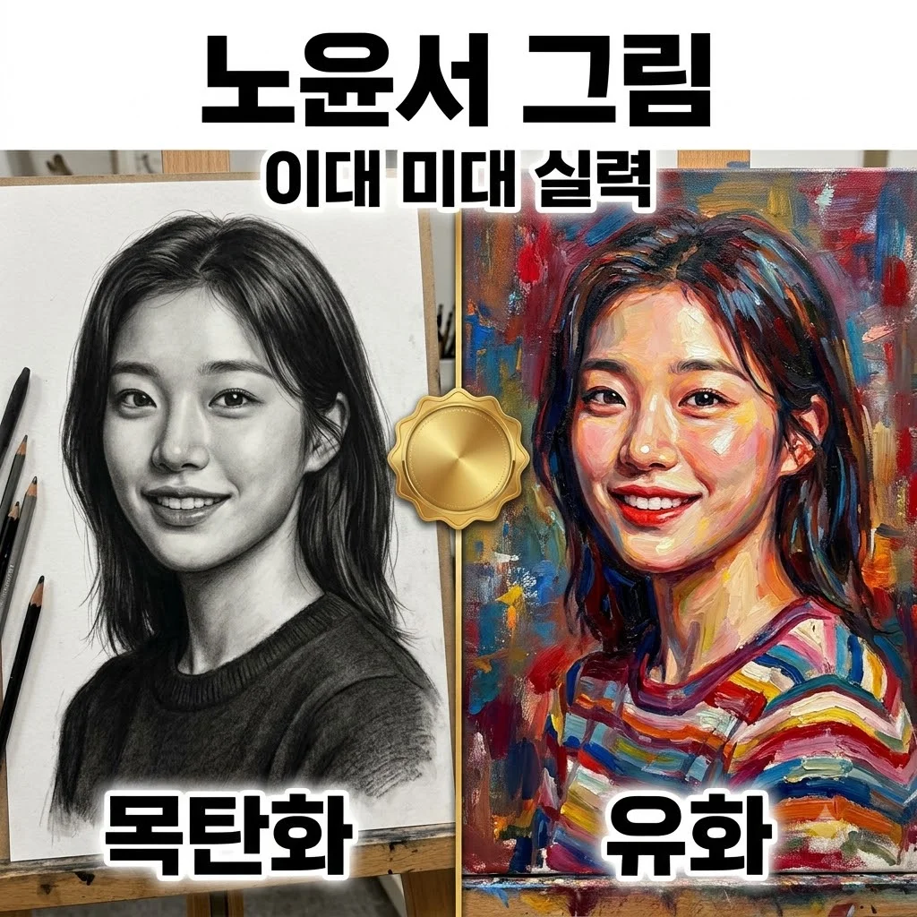 노윤서 그림 실력 분석! 이대 서양화과 출신 배우의 반전 매력과 작품 스타일