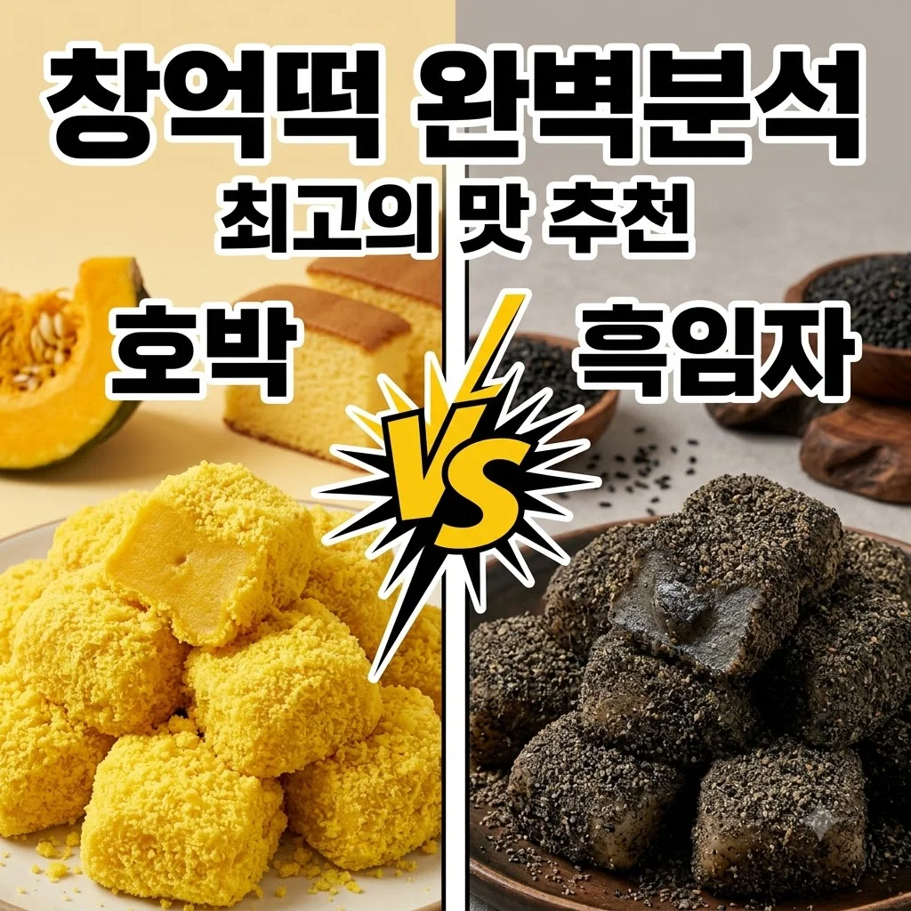 창억떡 호박인절미 내돈내산 후기 파는곳 맛 종류 가격 완벽 정리