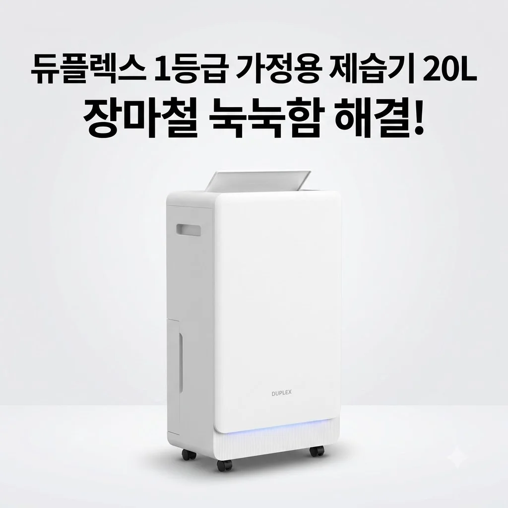 듀플렉스 1등급 제습기 가정용 20L D20, 장마철 눅눅함 해결할 가성비 끝판왕