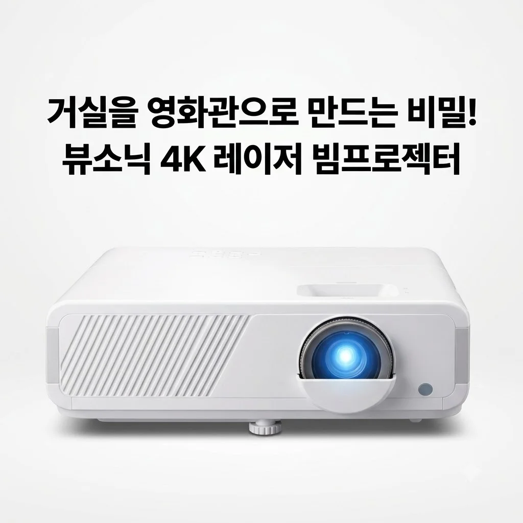 뷰소닉 LX750-4K 4K 레이저 빔프로젝터, 거실을 영화관으로 만드는 비밀