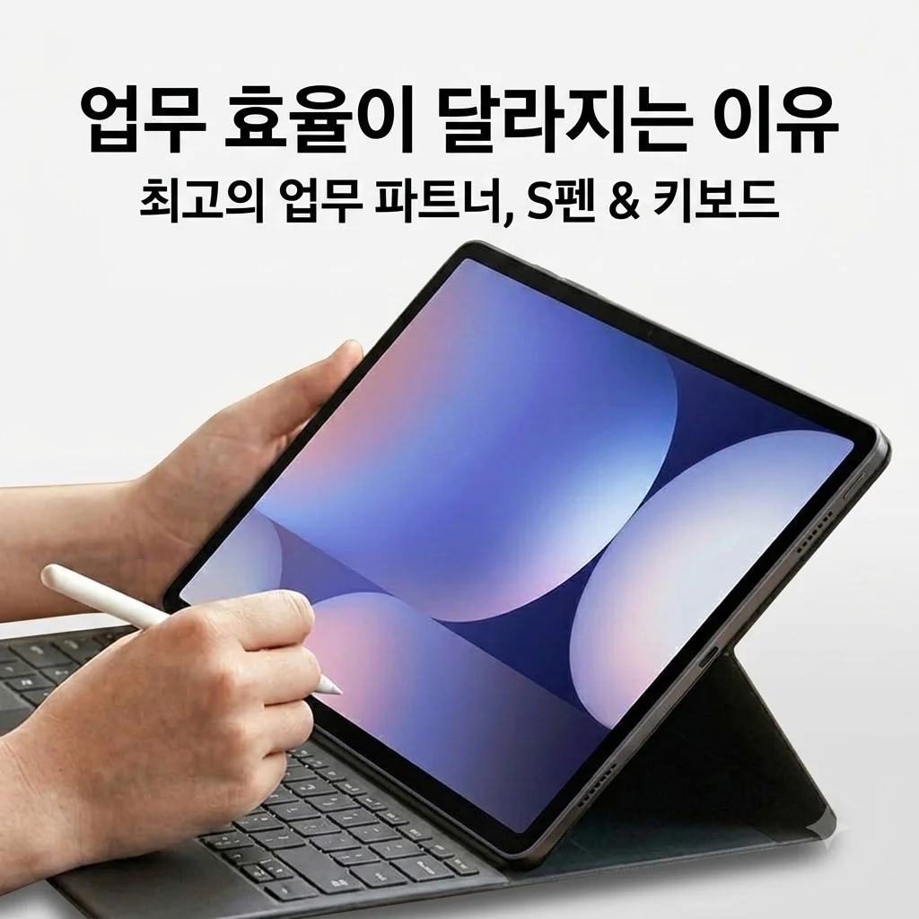 갤럭시탭 S10 플러스 5G 512GB 그레이, 업무 효율이 달라지는 이유