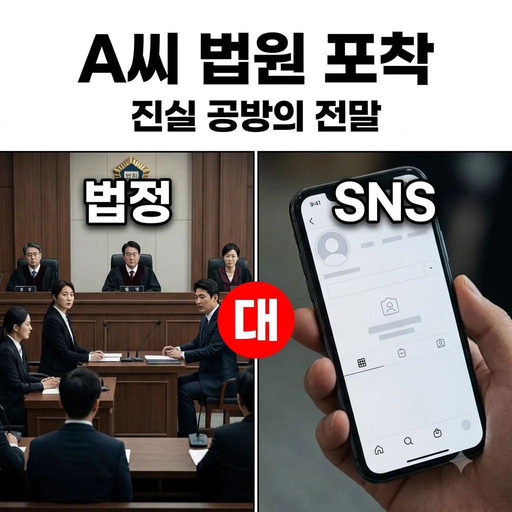 황정민 미모 A씨 법원 포착 벌금 1000만원 구형 이유와 SNS 삭제 전말
